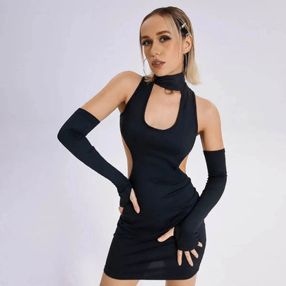 2025 Y2K Fashion Slim Bodycon Short Mini Dress Club Night party Dresses - www.Shopthatapp.com