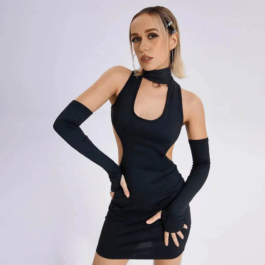 2025 Y2K Fashion Slim Bodycon Short Mini Dress Club Night party Dresses - www.Shopthatapp.com