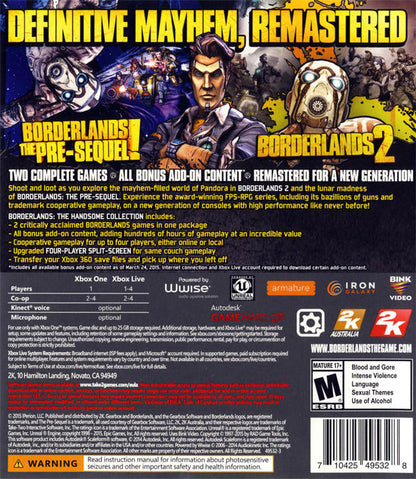 Borderlands - The Handsome collection (usagé) - www.Shopthatapp.com