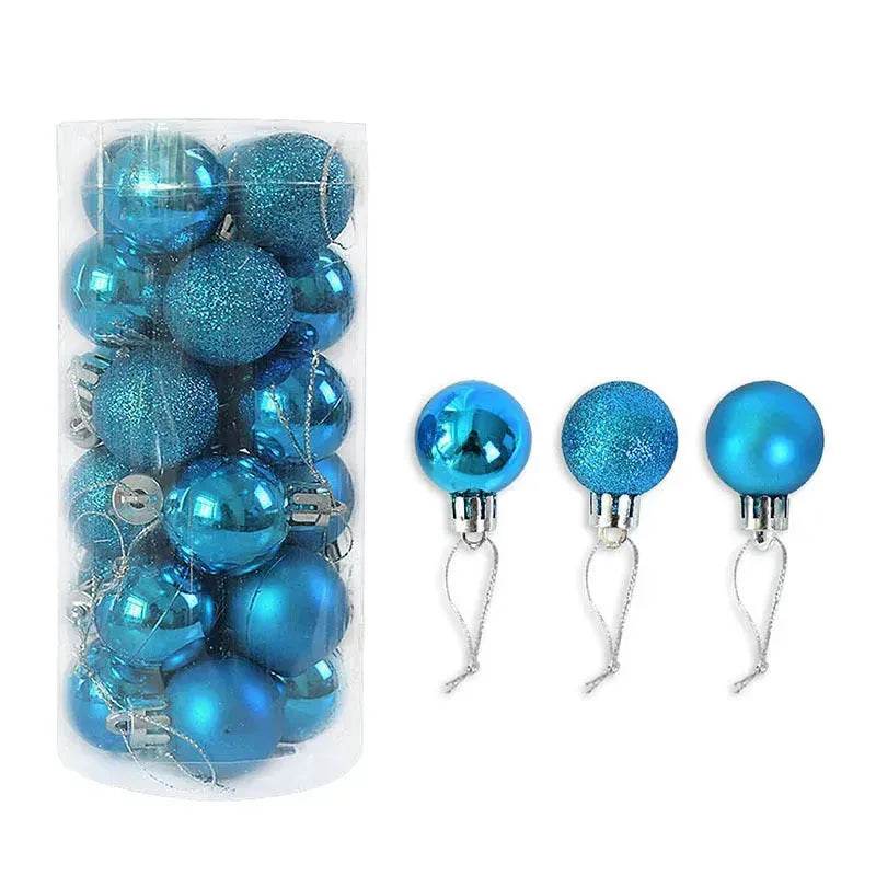 Christmas Decoration Shiny Matte Christmas Ball - www.Shopthatapp.com