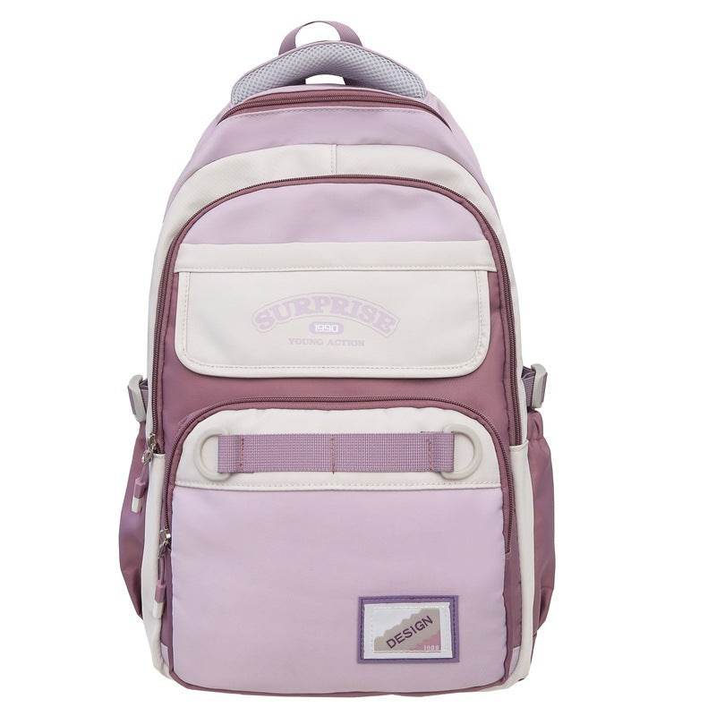 College Style Backpack Student Leisure Travel Large Capacity Backpack - www.Shopthatapp.com