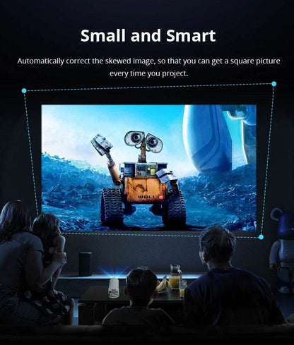 Barrel Machine Hy300 Smart AnzhuoHD Projection Screen Home Recommend Projector - www.Shopthatapp.com