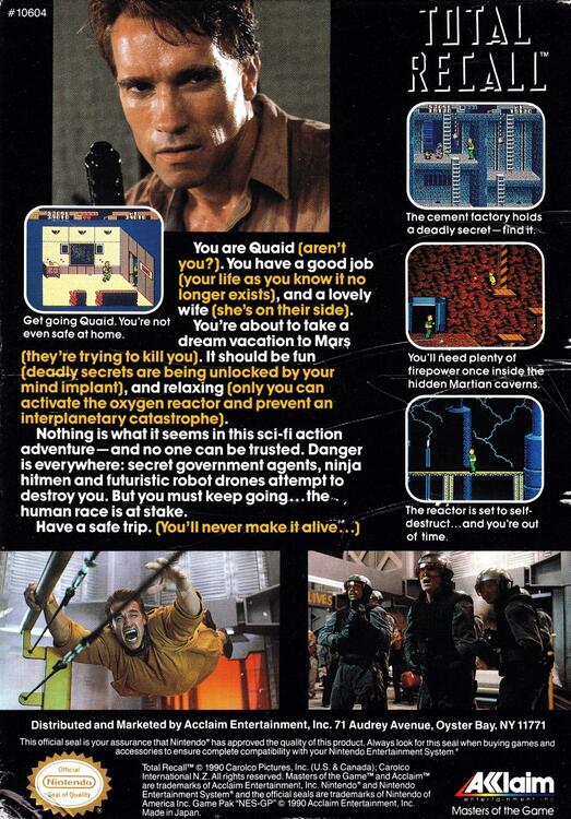 Total Recall (usagé) - www.Shopthatapp.com