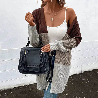 New style Autumn Winter Women Long Knitted Sweater Cardigan - www.Shopthatapp.com