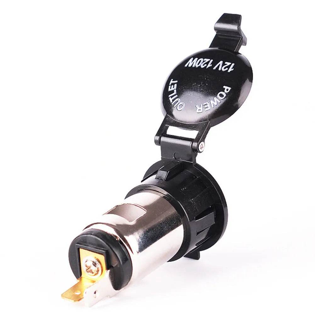 12v Universal Car Power Plug Female Socket Output Auto Cigarette Lighter Ignition 20mm - www.Shopthatapp.com
