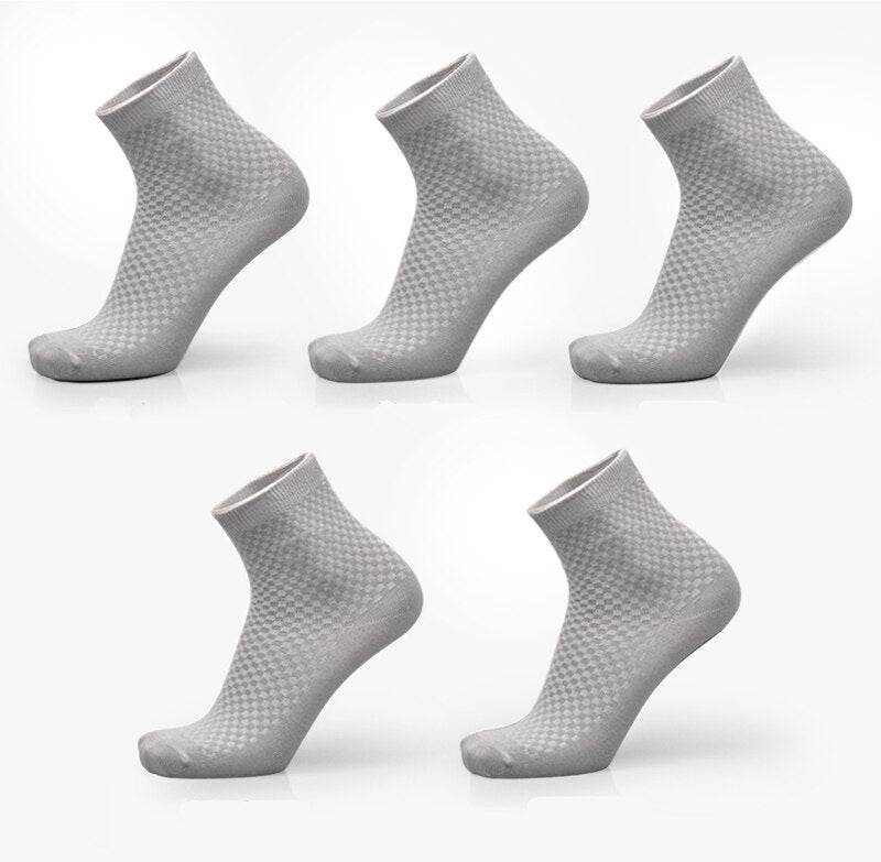 Socks men's new bamboo fiber men's business socks - www.Shopthatapp.com