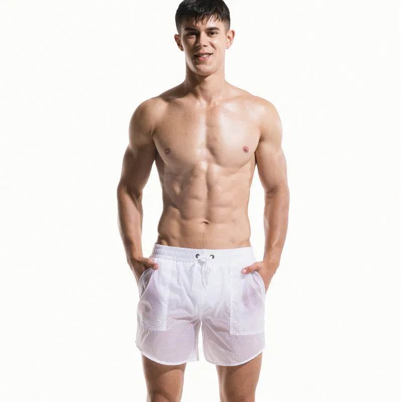 Men's Beach pants boxers quick-drying Midways shorts underwear - www.Shopthatapp.com