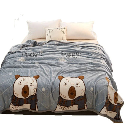 Air conditioning blanket flannel blanket - www.Shopthatapp.com