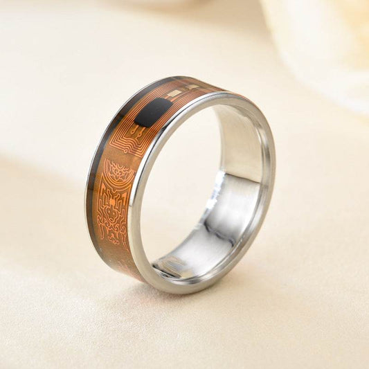 New Stainless Steel Smart Ring - www.Shopthatapp.com
