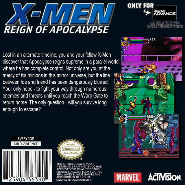X-Men: Reign of Apocalypse (usagé) - www.Shopthatapp.com