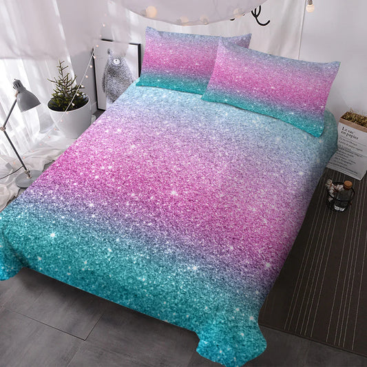 3PCS Ultra Soft Duvet Cover Set For Comforter Star Bedding Set Full Queen King Size - www.Shopthatapp.com