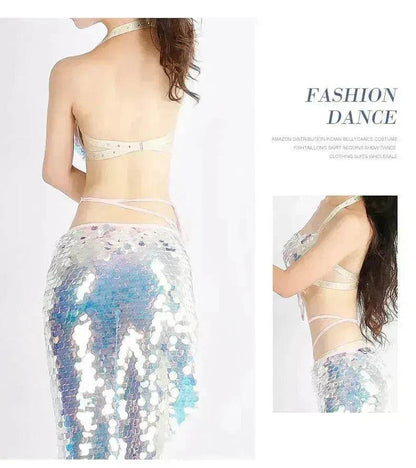 Indian Dance Suit Ethnic Latin Dance Sequins - www.Shopthatapp.com