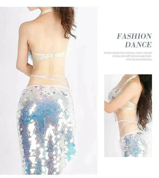 Indian Dance Suit Ethnic Latin Dance Sequins - www.Shopthatapp.com