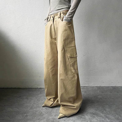 Casual Straight-leg Baggy Jeans Pant For Women - www.Shopthatapp.com