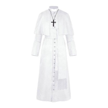 Halloween Priest Medieval Retro Cosplay Costume - www.Shopthatapp.com