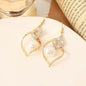 Women's Fashionable Temperamental All-match Pearl drop Earrings - www.Shopthatapp.com