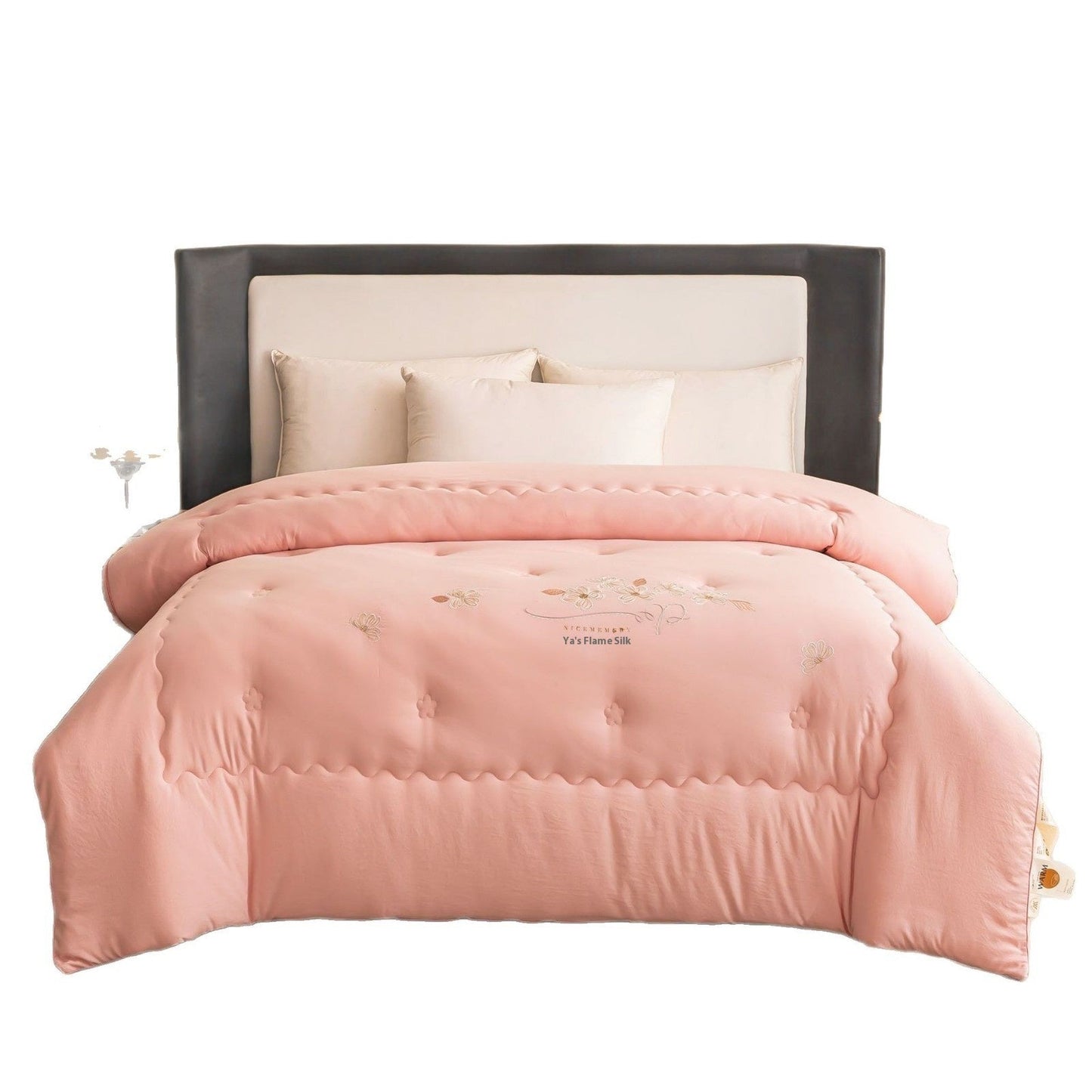 Comfortable Soybean Cellucotton Single Double Duvet Airable Cover Lunch Break Spring Summer Thin Quilt Duvet Insert - www.Shopthatapp.com