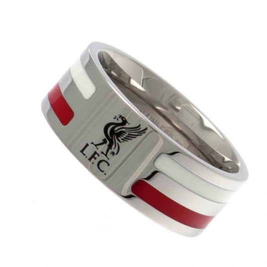 Liverpool FC Colour Stripe Ring Large - www.Shopthatapp.com