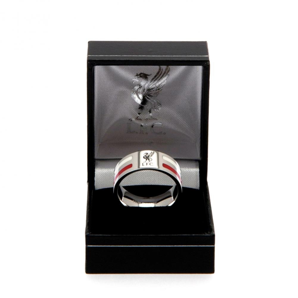 Liverpool FC Colour Stripe Ring Large - www.Shopthatapp.com