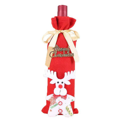 Christmas Decorations Christmas Wine Bottle Socks - www.Shopthatapp.com