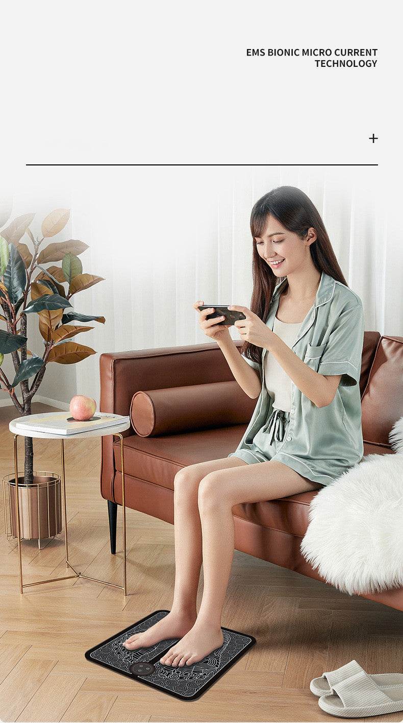 Foot Massager Factory In Stock EMS Multifunctional Foot Massage Pad Foot Massager Health Care Massage Foot Mat - www.Shopthatapp.com