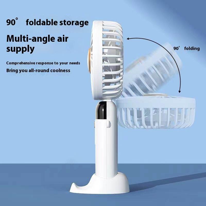 Handheld Usb Mini Portable Folding Aromatherapy Fan - www.Shopthatapp.com