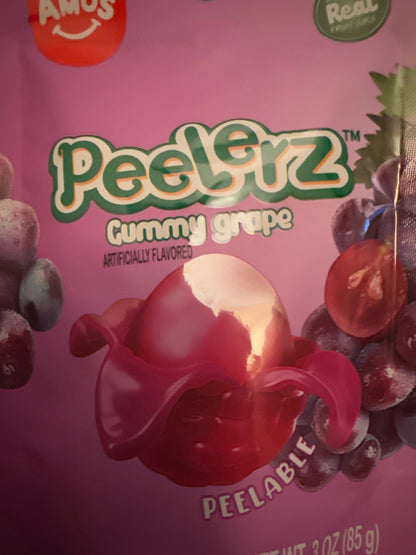 Amos Peelerz Gummy Grape 85G - U.S Edition - www.Shopthatapp.com