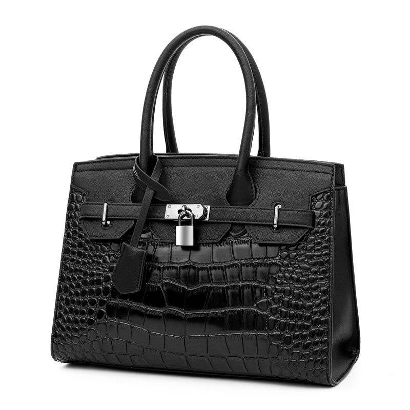 Trendy crocodile pattern Cooperate Work Handbag for Ladies - www.Shopthatapp.com