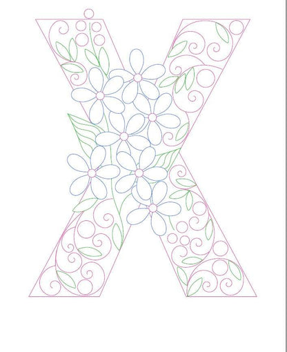 Paper Filigree Painting Kit - Letters - www.Shopthatapp.com
