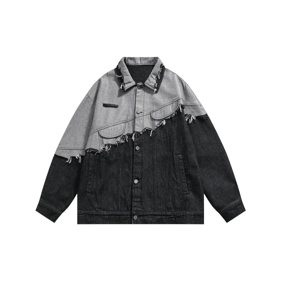 Lapel Denim Jacket For Men And Women - www.Shopthatapp.com
