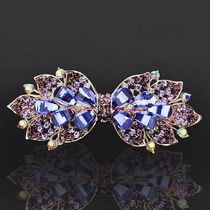 Rhinestone bow hair clip Accessories - www.Shopthatapp.com