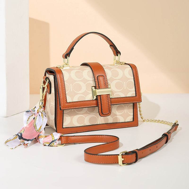Vintage Printed PVC leather Shoulder Crossbody Bag for women - www.Shopthatapp.com