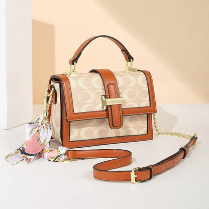 Vintage Printed PVC leather Shoulder Crossbody Bag for women - www.Shopthatapp.com