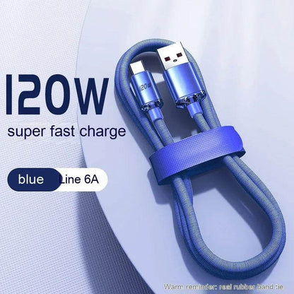 120W Data Cable Type-C Mobile Phone Charging Cable - www.Shopthatapp.com