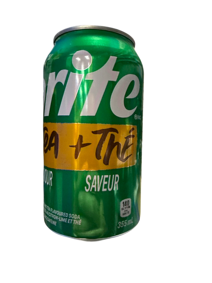 Sprite + Tea Lemon Lime Plus Tea Flavour 355ML - Canadian Edition - www.Shopthatapp.com