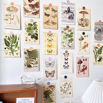 Forest Plant Series Decorative Card Wall Bedroom Postcard Wall Sticker Decoration Decorative Card - www.Shopthatapp.com