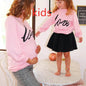 Women Maternity Sweatshirt Love Printed Parent-child Sweatshirt - www.Shopthatapp.com