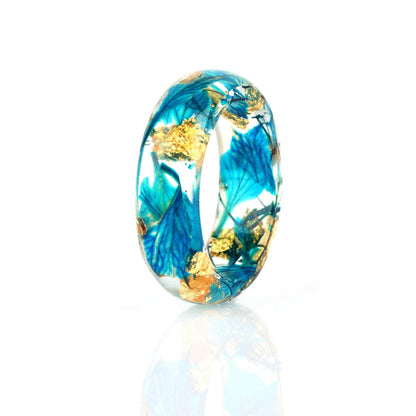 Dried flower resin ring - www.Shopthatapp.com