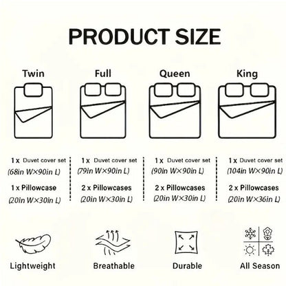 Haoyijia Big Flower Duvet Cover Queen - www.Shopthatapp.com