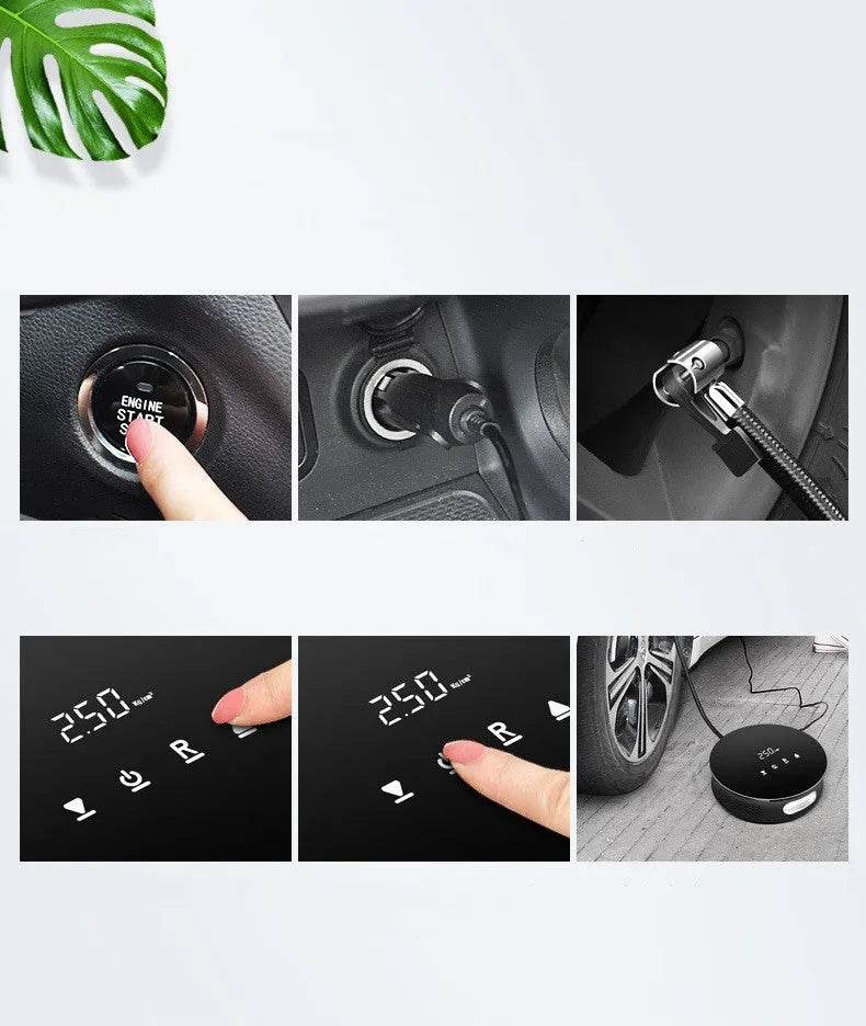 Portable Car Tire Outdoor Emergency Inflator - www.Shopthatapp.com