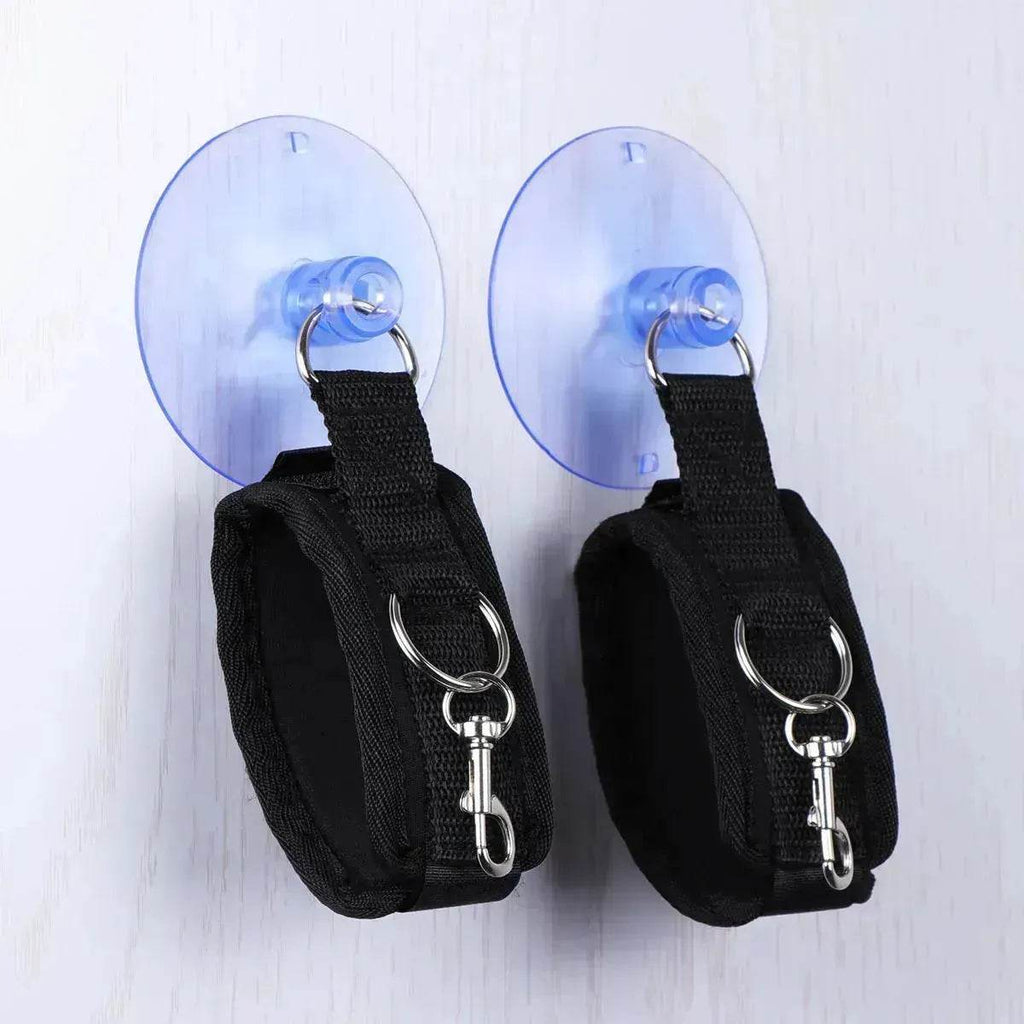 BDSM Bondage Restraint Sex Handcuff and Ankle cuff with Suction Cup - www.Shopthatapp.com
