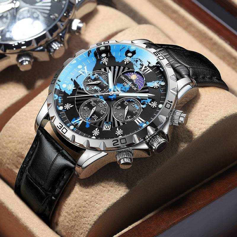 Men's Mechanical Full-automatic Waterproof Advanced Quartz Watch - www.Shopthatapp.com