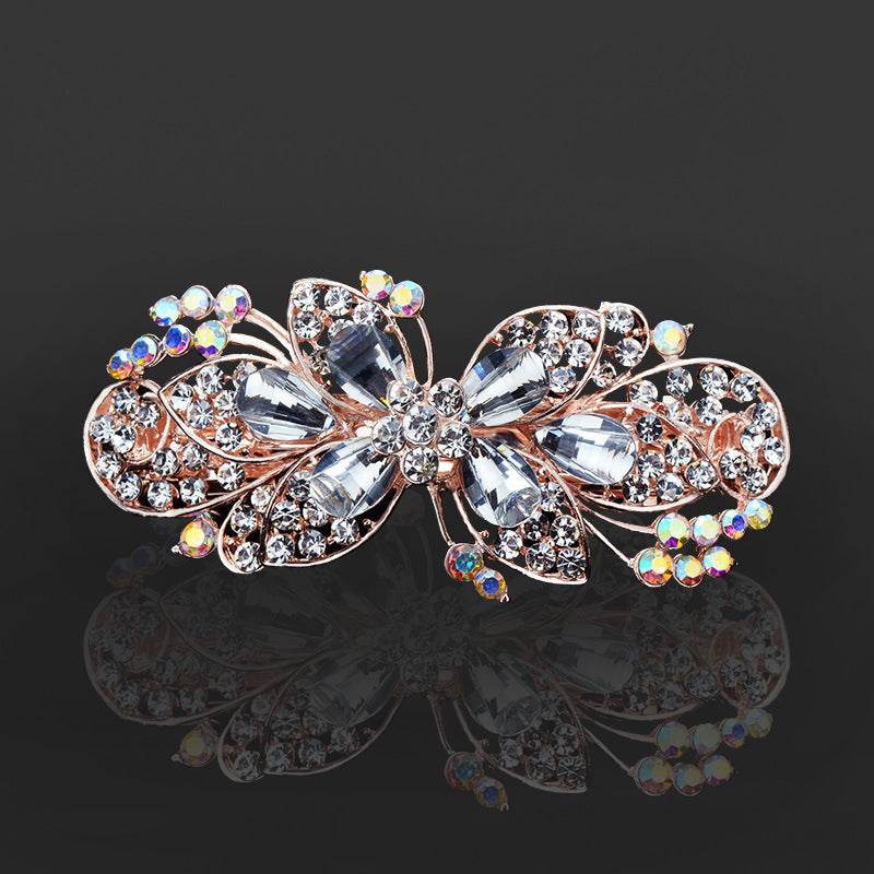 Rhinestone bow hair clip Accessories - www.Shopthatapp.com
