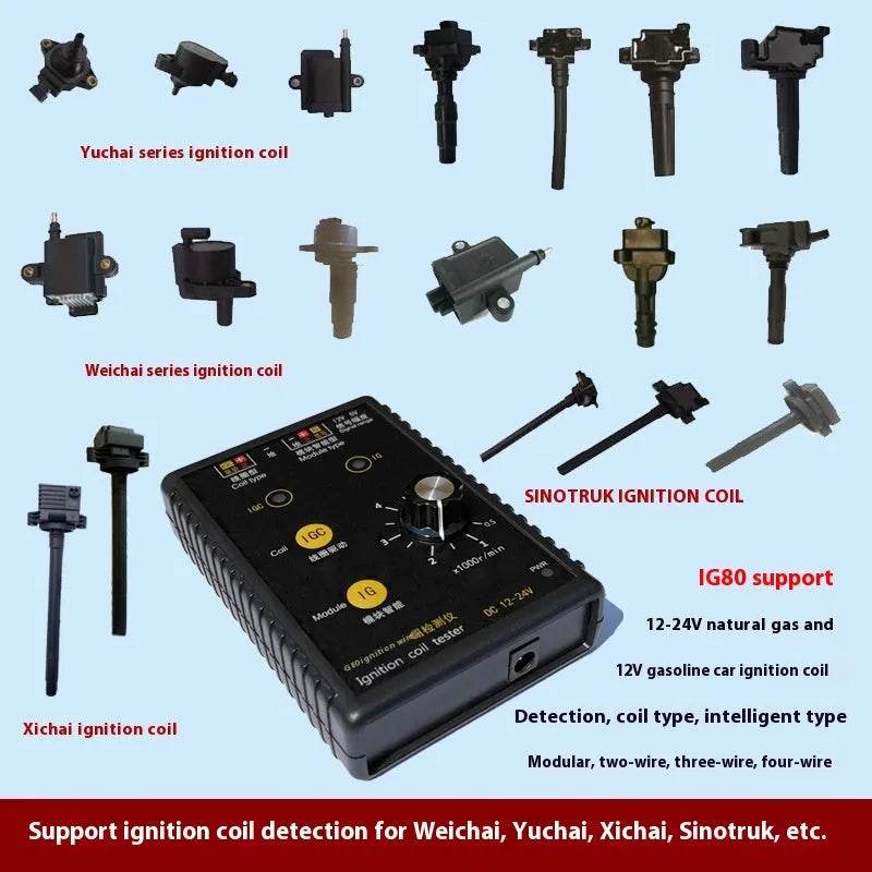 Automobile Car IG80 Ignition Coil Detector Natural Gas Gasoline Detection - www.Shopthatapp.com