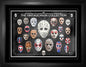 Vintage Goalie Mask Framed Print - www.Shopthatapp.com