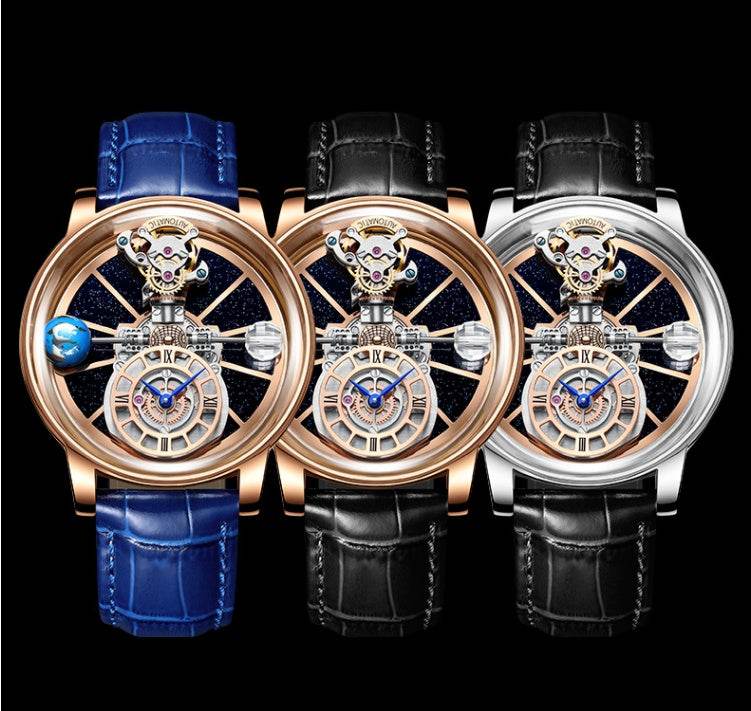 Men's Hollowed-out Quartz Watch - www.Shopthatapp.com