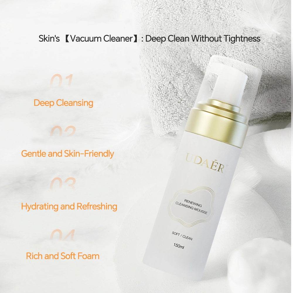 UDAER Purifying Cleansing Mousse Facial Cleanser
