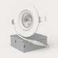 4″ Gimbal LED Pot Light — 360° Adjustable / 90° Tilt (Sloped Ceiling) | 5CCT, Canless IC Rated - www.Shopthatapp.com