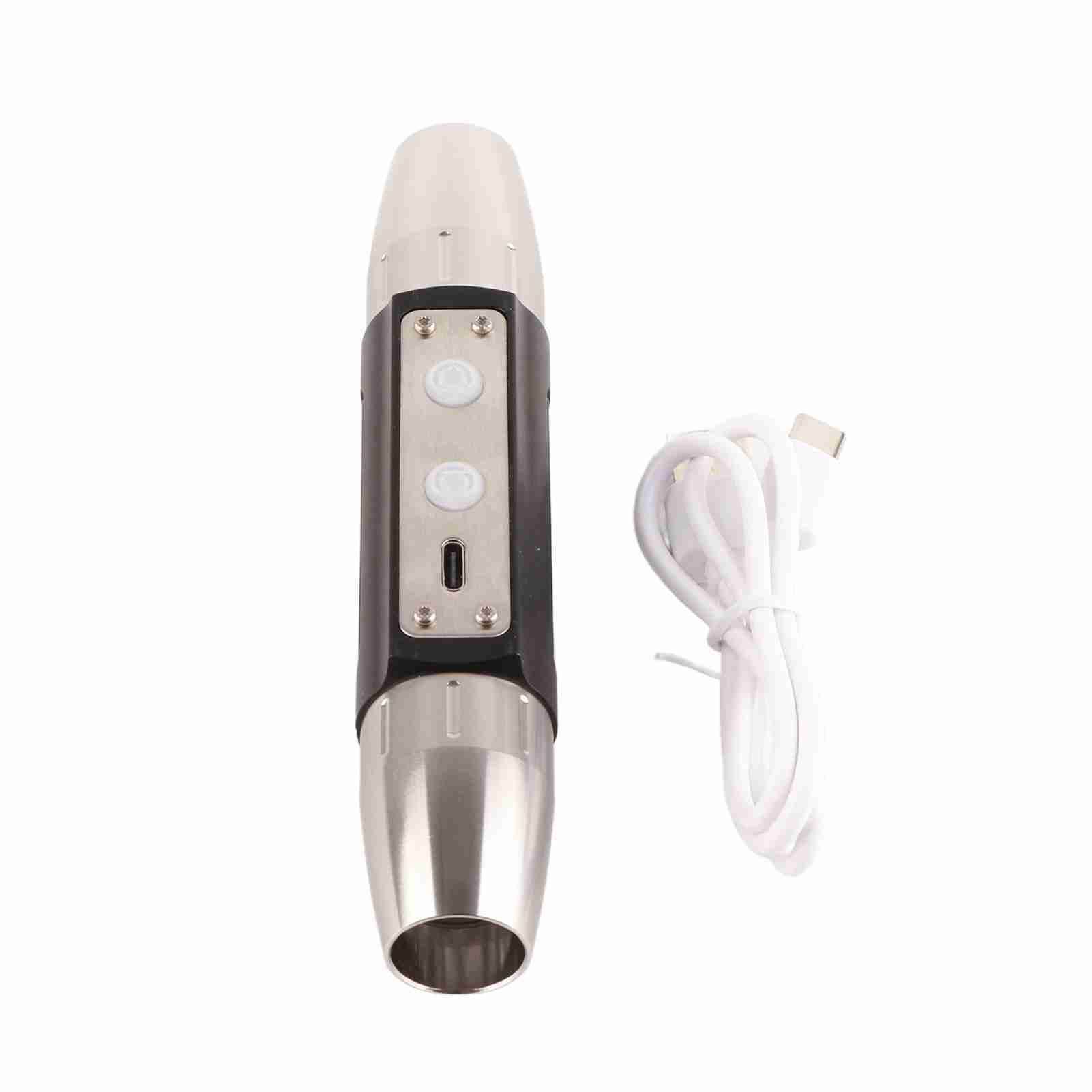 Portable Jewelry Appraisal Flashlight DX4 Four Light Source USB Rechargeable UV Torch - www.Shopthatapp.com