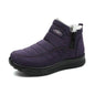 Winter Women's Cotton-padded Thick fleece lined Ankle Snow Boots - www.Shopthatapp.com